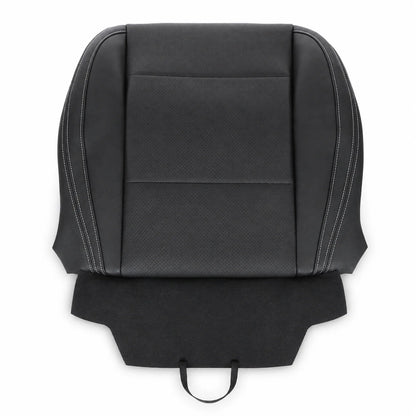 Driver Leather Perforated Bottom Seat Cover Black For 2015-2017 Subaru Legacy