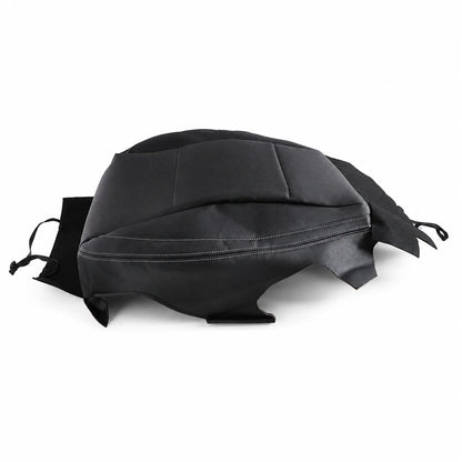 Driver Leather Perforated Bottom Seat Cover Black For 2015-2017 Subaru Legacy