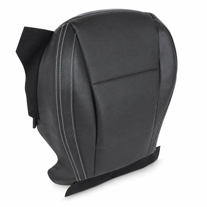 Driver Leather Perforated Bottom Seat Cover Black For 2015-2017 Subaru Legacy