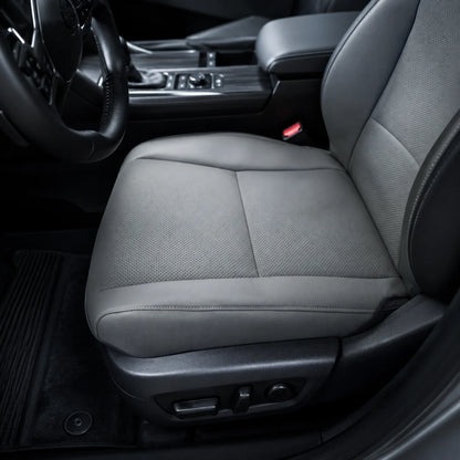 Driver Side Bottom Leather seat cover Gray For 2010-2015 Lexus RX350 RX450h