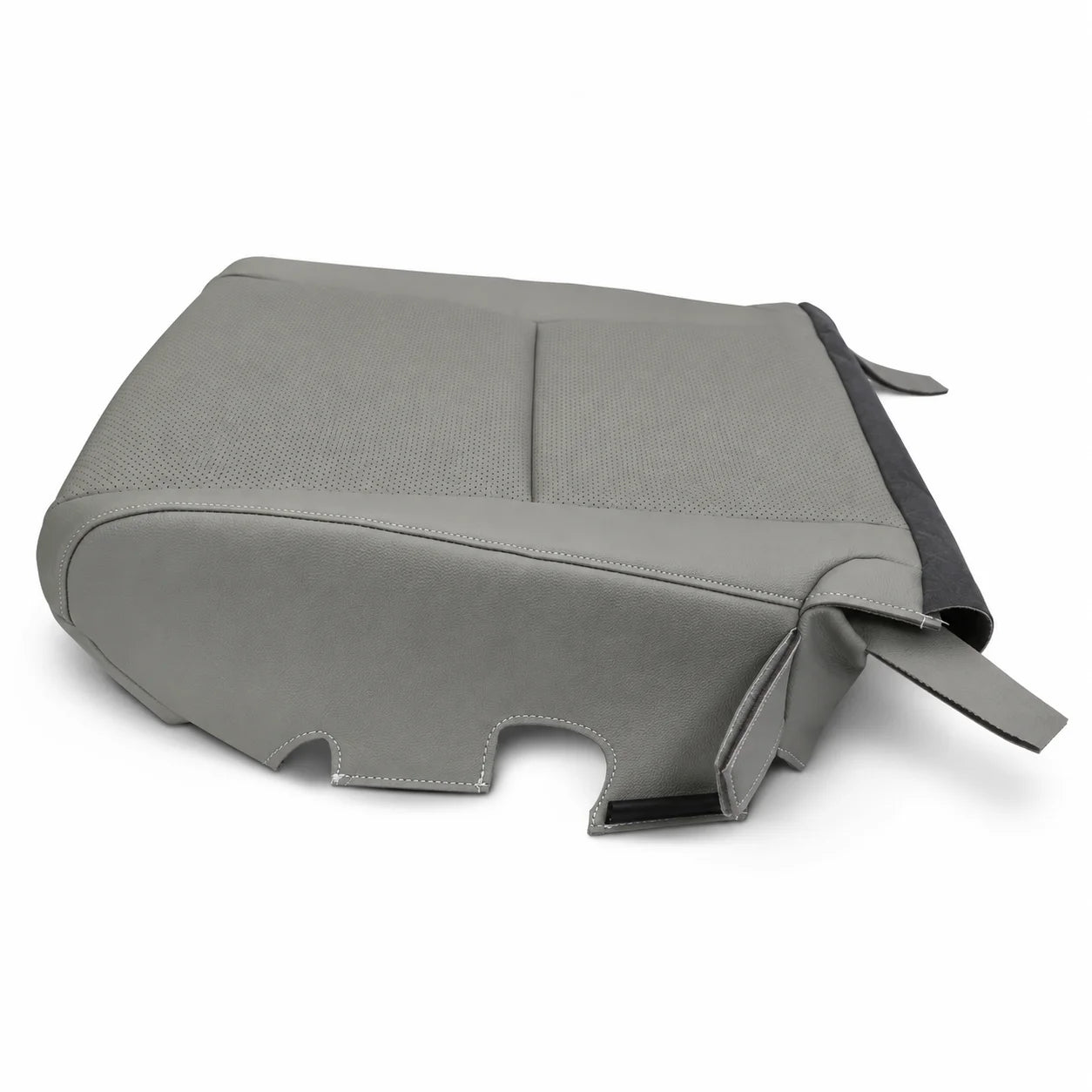 Driver Side Bottom Leather seat cover Gray For 2010-2015 Lexus RX350 RX450h