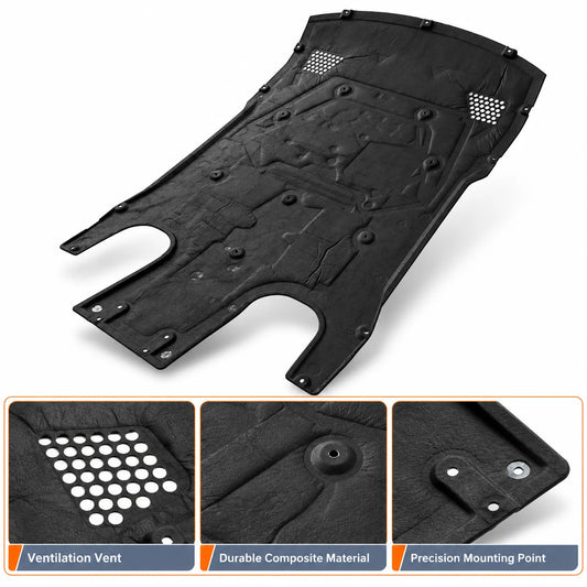 Engine Radiator Splash Shield Cover  For 2010-2016 Porsche Panamera