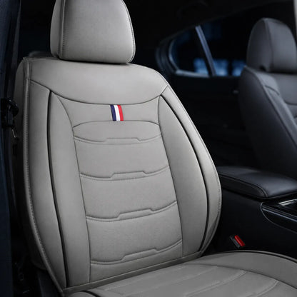 Faux Leather Car Seat Cover Front and Rear Full Set Cushion Pad for Mazda 3