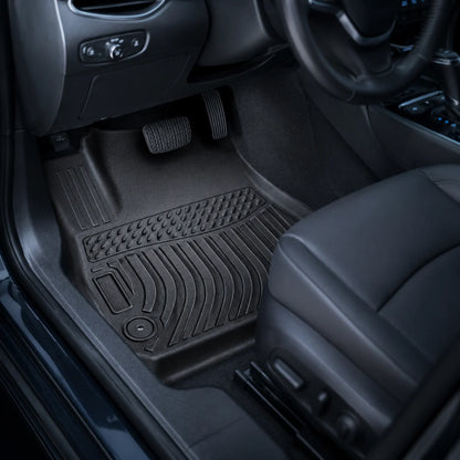 Floor Mats Liners Front & Rear 3D All-Weather TPE For 2016-2025 Chevrolet Malibu