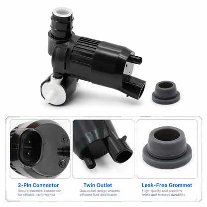 For 13-21 Nissan Pathfinder Infiniti QX60 JX35 Windshield Washer Pump 289203JA0A