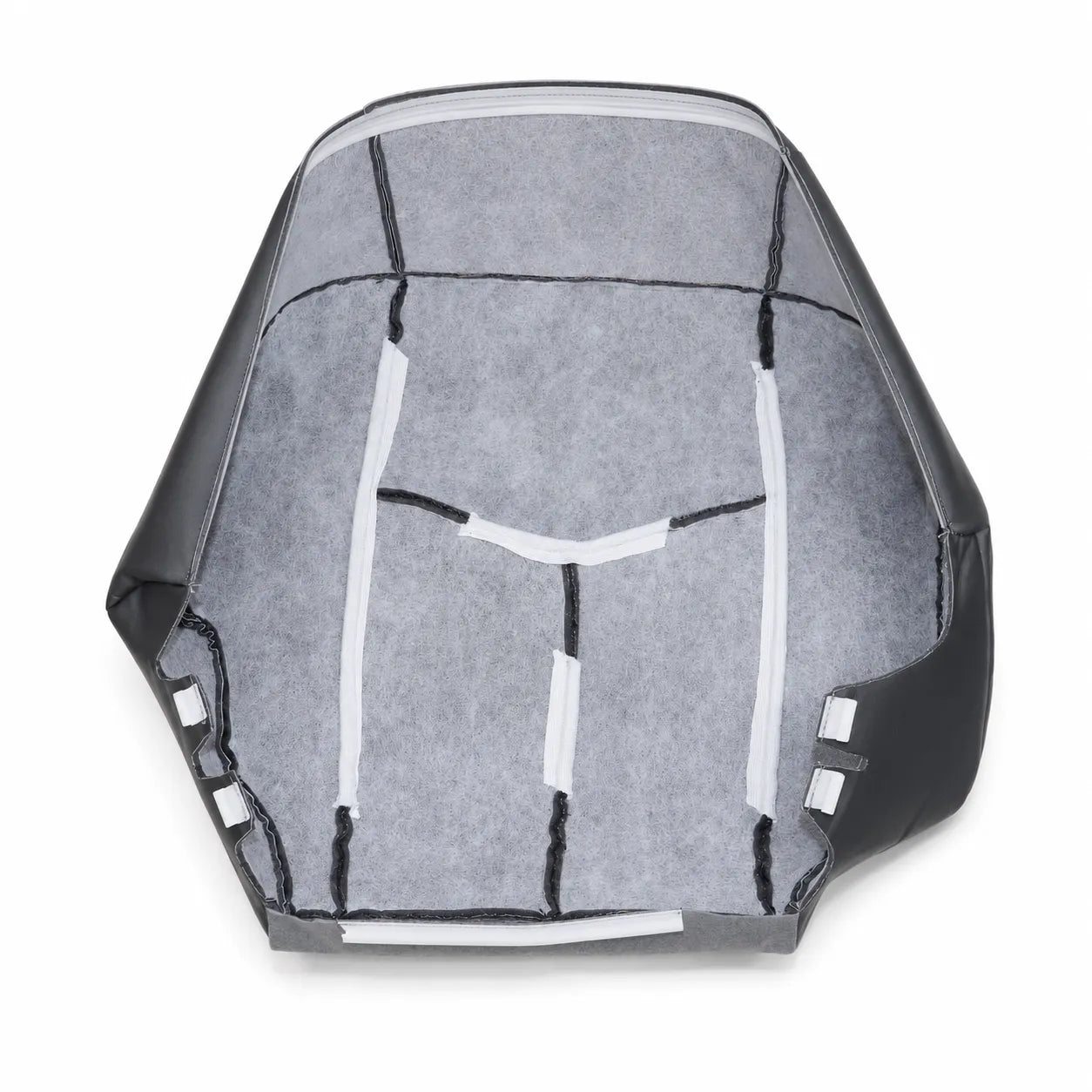 For 2003-2007 Chevy Silverado 1500 2500 HD Driver Bottom Cloth Seat Cover Gray