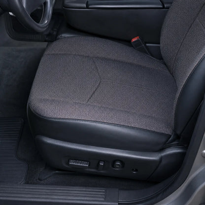 For 2003-2007 Chevy Silverado 1500 2500 HD Driver Bottom Cloth Seat Cover Gray