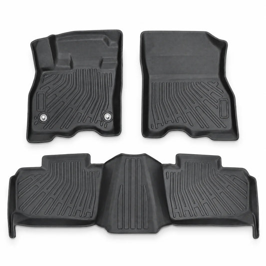 For 2011-2017 Nissan Leaf 4-Door Front & Rear TPE Floor Mats Liner