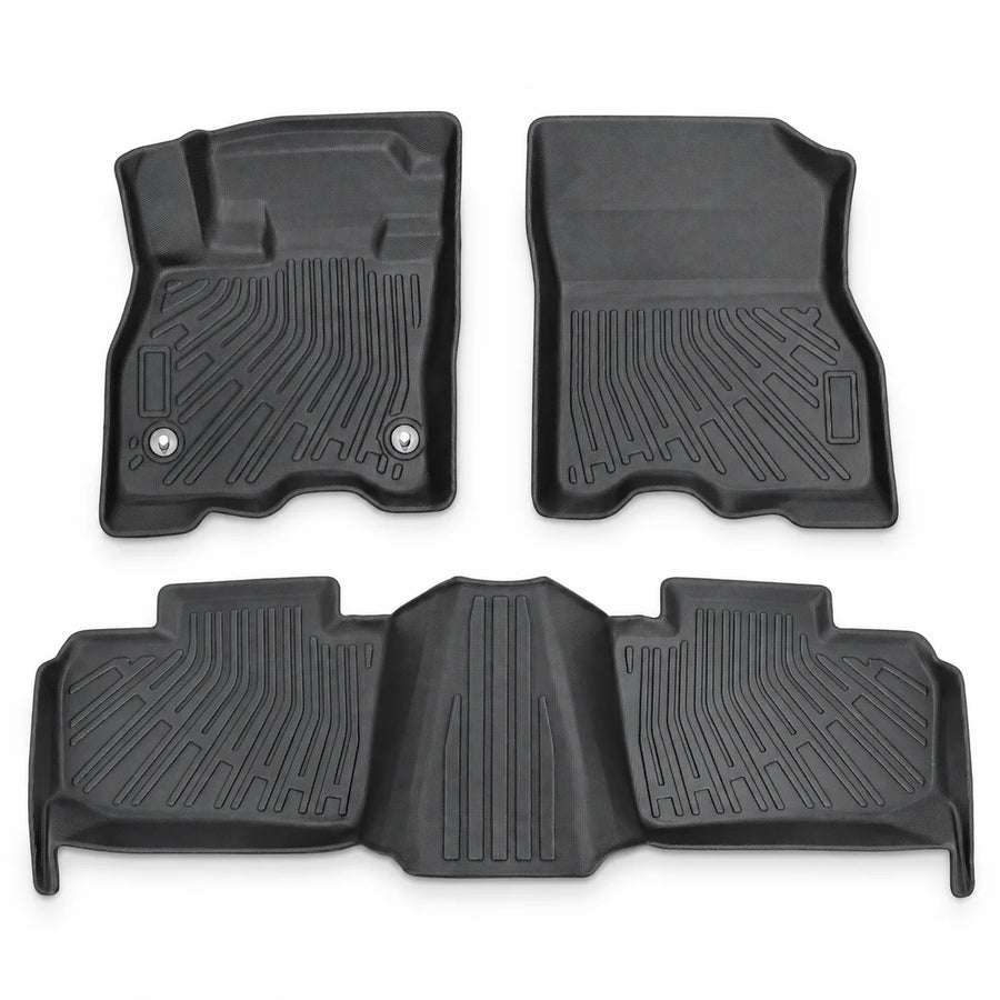 For 2011-2017 Nissan Leaf 4-Door Front & Rear TPE Floor Mats Liner