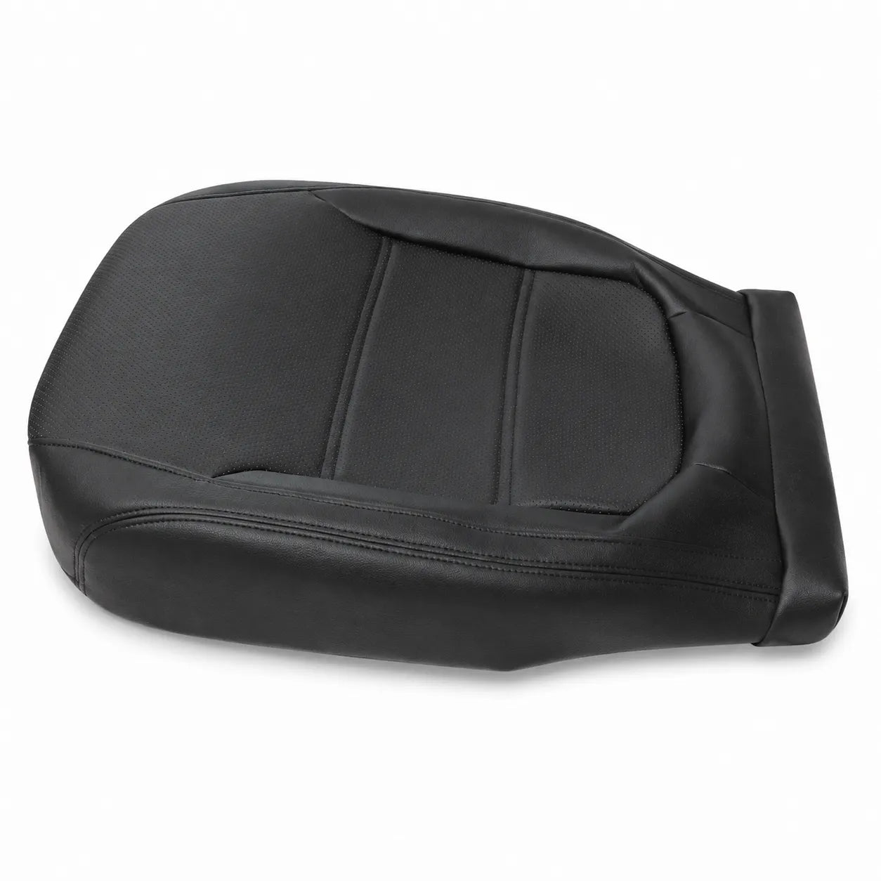 For 2011-2017 Volkswagen Jetta Driver Bottom Leather Seat Cover Black