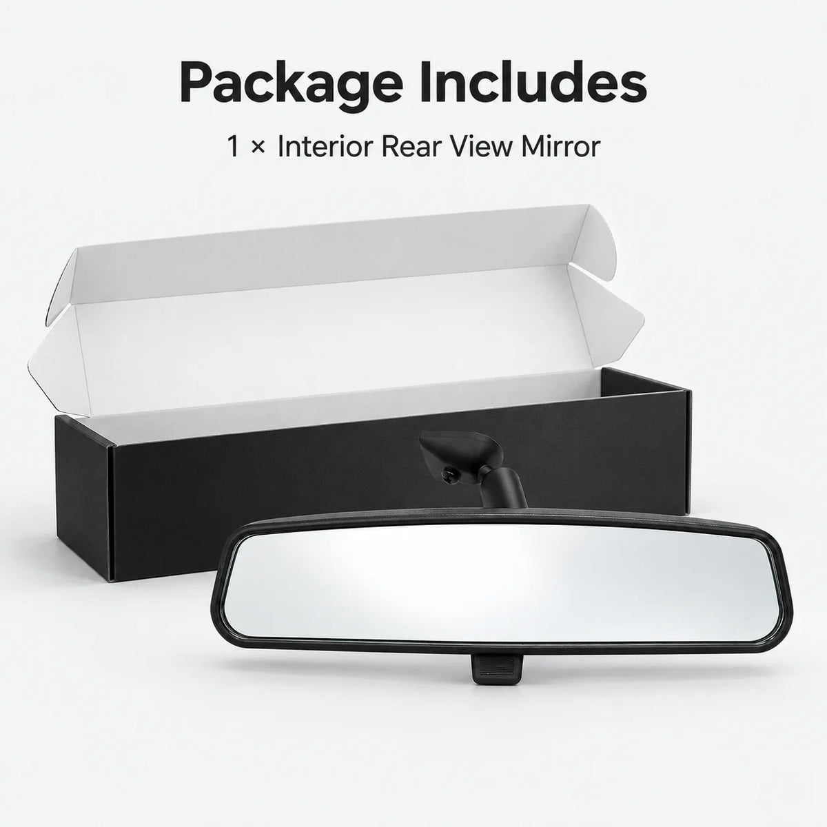 For 2012-2017 Toyota Tacoma Tundra Sienna Sequoia Interior Rearview Mirror Black
