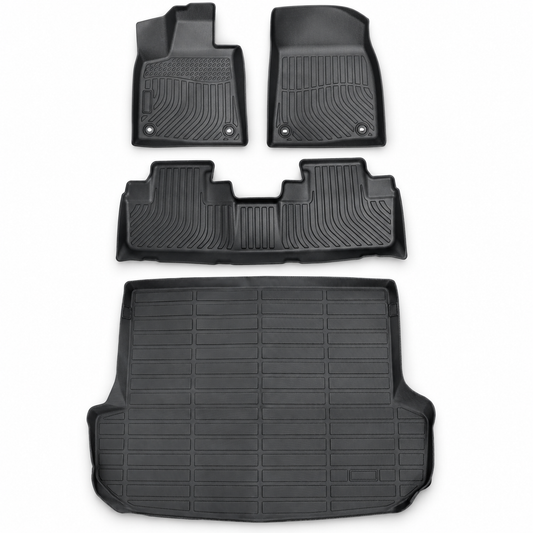 For 2016-2022 Lexus RX350 RX450h TPE Floor Mats & Trunk Cargo liner Full Set Black