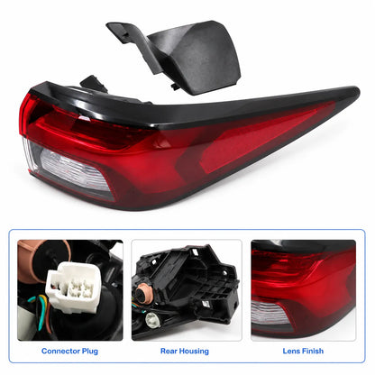 For 2022-2024 Mitsubishi Outlander PHEV Passenger Side Tail Light Lamp LED