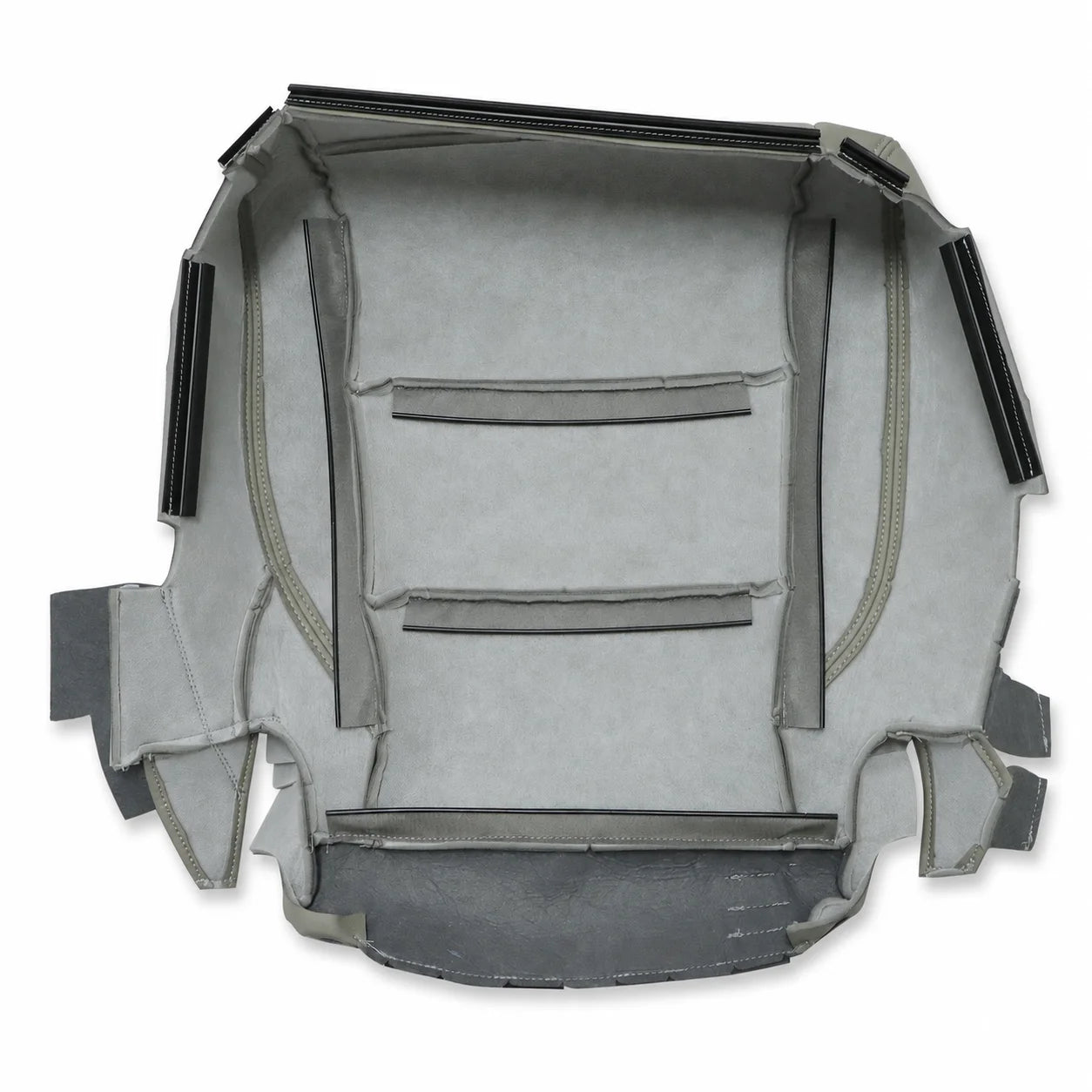 Front Driver Bottom Seat Cover Gray For 2015-2020 Toyota Sienna