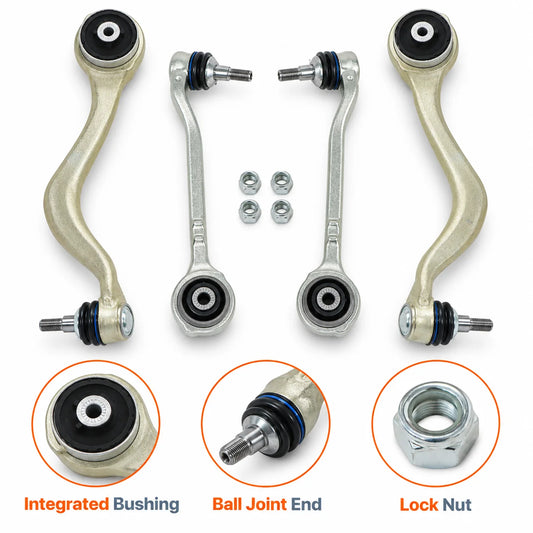 Front Lower Control Arm w/ Ball Joint Set For 2018-2024 BMW X3 X4