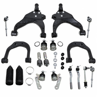 Front Upper & Lower Control Arms Tie Rods Sway Bars For 1996-2002 Toyota 4Runner