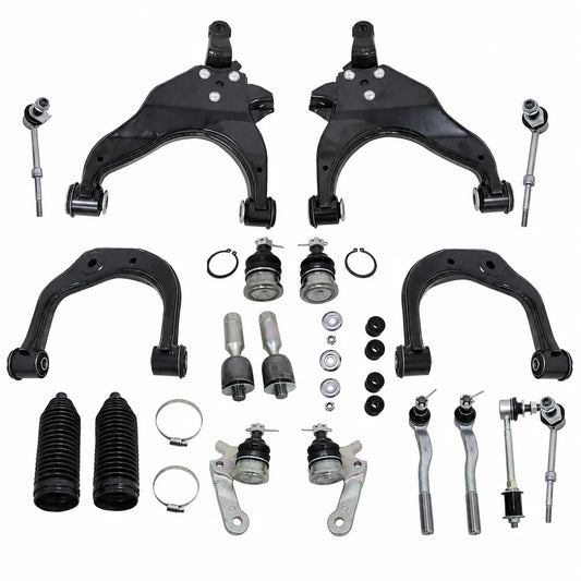 Front Upper & Lower Control Arms Tie Rods Sway Bars For 1996-2002 Toyota 4Runner