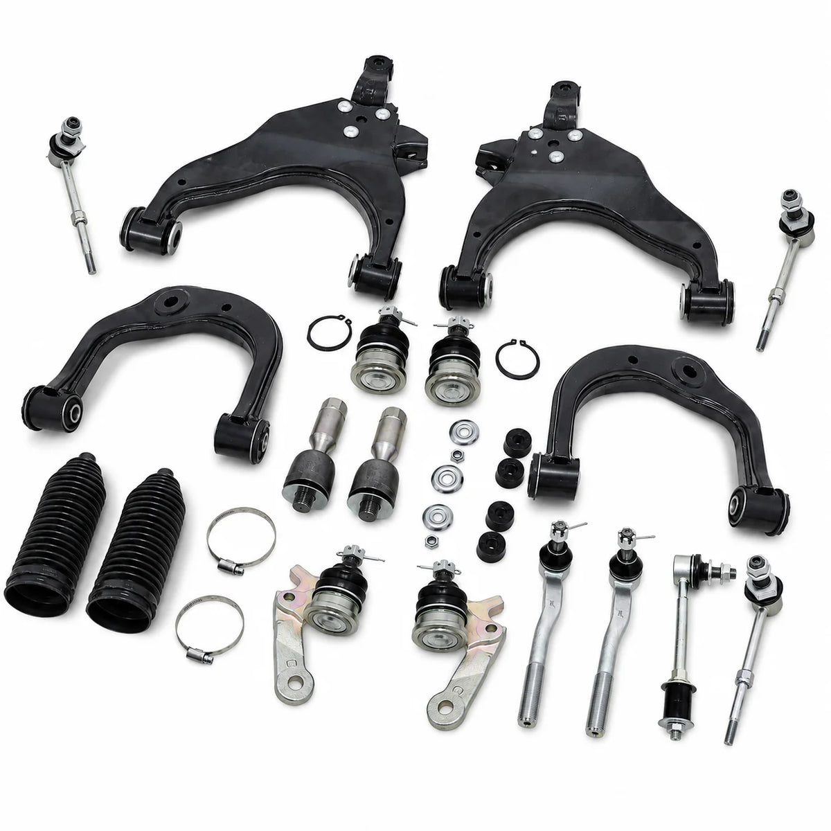 Front Upper & Lower Control Arms Tie Rods Sway Bars For 1996-2002 Toyota 4Runner