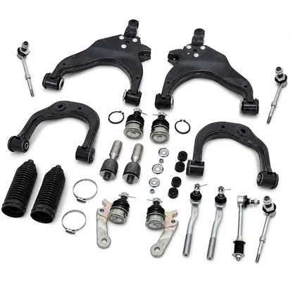 Front Upper & Lower Control Arms Tie Rods Sway Bars For 1996-2002 Toyota 4Runner