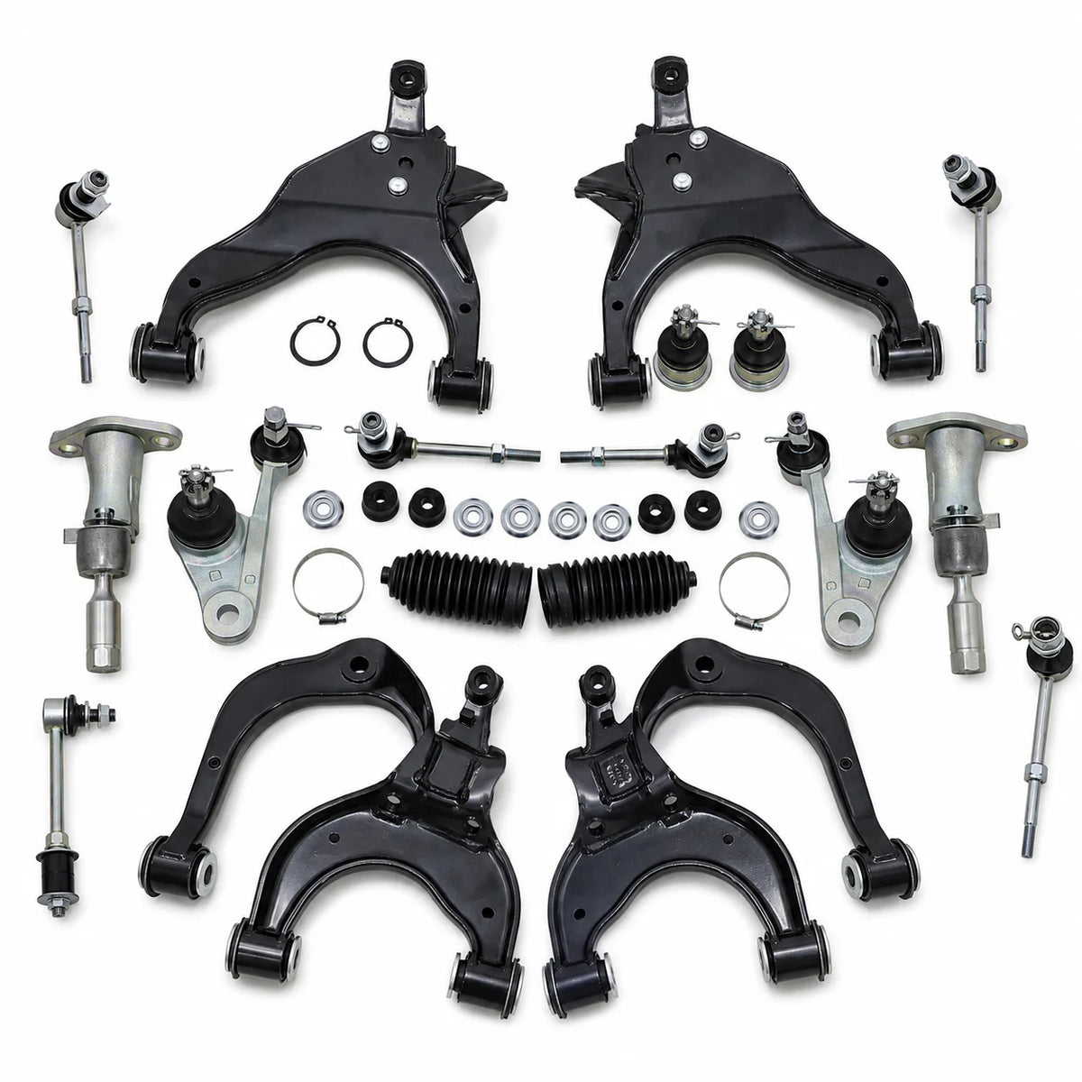 Front Upper & Lower Control Arms Tie Rods Sway Bars For 1996-2002 Toyota 4Runner