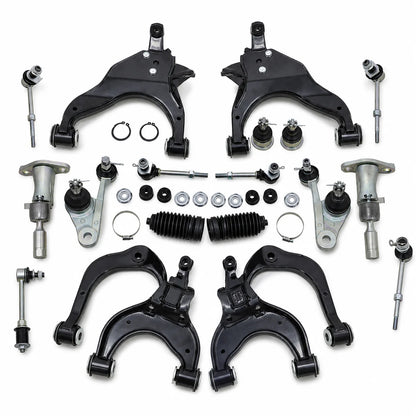 Front Upper & Lower Control Arms Tie Rods Sway Bars For 1996-2002 Toyota 4Runner