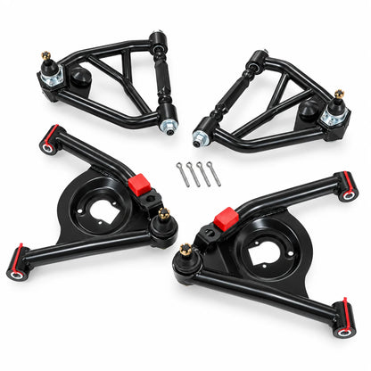 Front Tubular A Arms Set for 1970-1981 Camaro & Firebird Muscle Car Suspension Upgrade