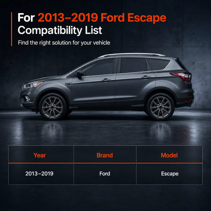 Full Set Front & Rear Floor Mats Carpet Velour For 2013-2019 Ford Escape