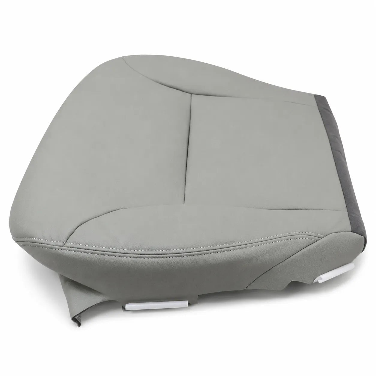 Gray Non Perforated Driver Bottom Leather Seat Cover for 2005 2006 Lexus ES300 ES330