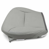 Gray Non Perforated Driver Bottom Leather Seat Cover for 2005 2006 Lexus ES300 ES330