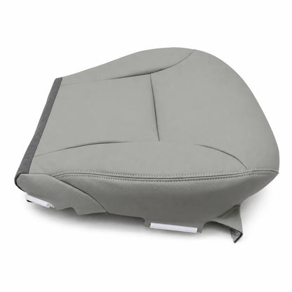 Gray Non Perforated Driver Bottom Leather Seat Cover for 2005 2006 Lexus ES300 ES330