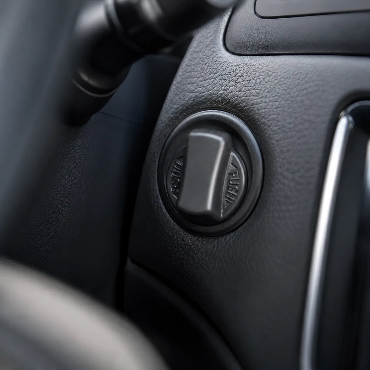 Keyless Ignition Start Switch Knob Cap & Insert For Mitsubishi Lancer 2008-2017
