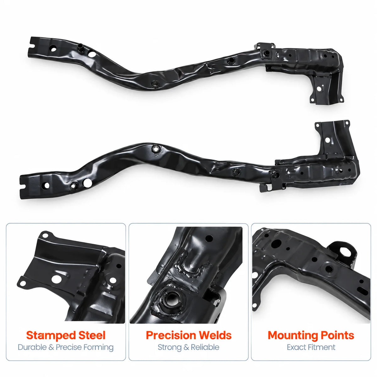 Left & Right Front Subframe Crossmember For 2003-2008 Subaru Forester