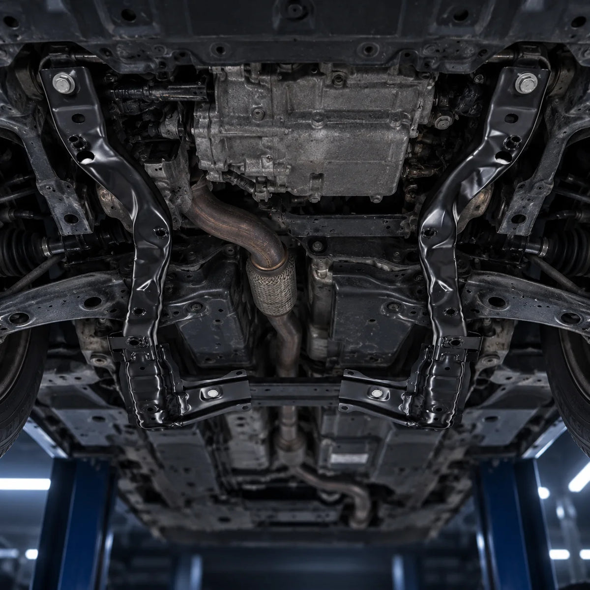Left & Right Front Subframe Crossmember For 2003-2008 Subaru Forester