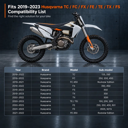 Left & Right Rear Subframe For 2020-2023 Husqvarna 150 250 300 350 450 501 TE FE