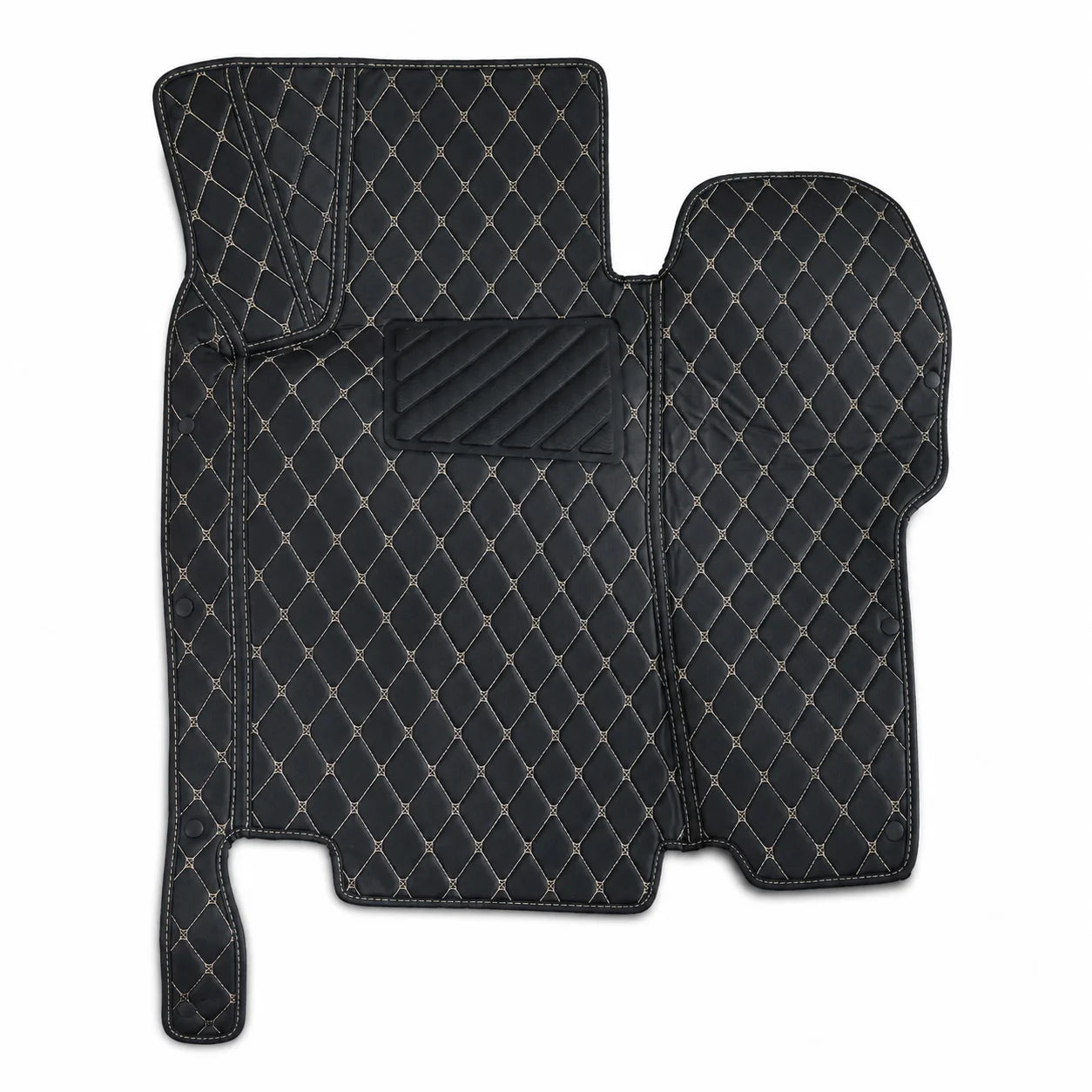 Microfiber Leather Floor Mats Liners Front & Rear For 2006-2008 Benz W211 E-Class