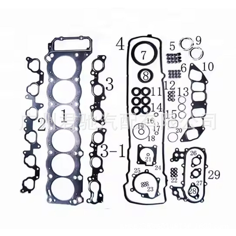 For Toyota Land Cruiser LX450 FJZ80 1FZ Full Gasket Kit 04111-66036 04112-66036