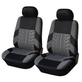Car Truck For Toyota Front Side Full Seat Cover Gray Cloth Car 2-Sits Protector