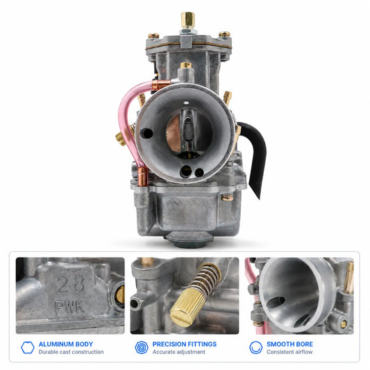 PWK28 Carburetor Replacement for Yamaha YZ85 YZ100 YZ125 YZ175