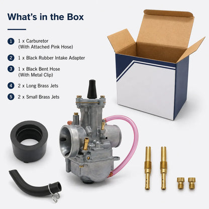 PWK 28mm Carburetor Replacement for Yamaha Blaster 200 YFS200 016 144