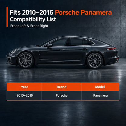 Pair Front Air Suspension Shock Struts For 2020-2016 Porsche Panamera