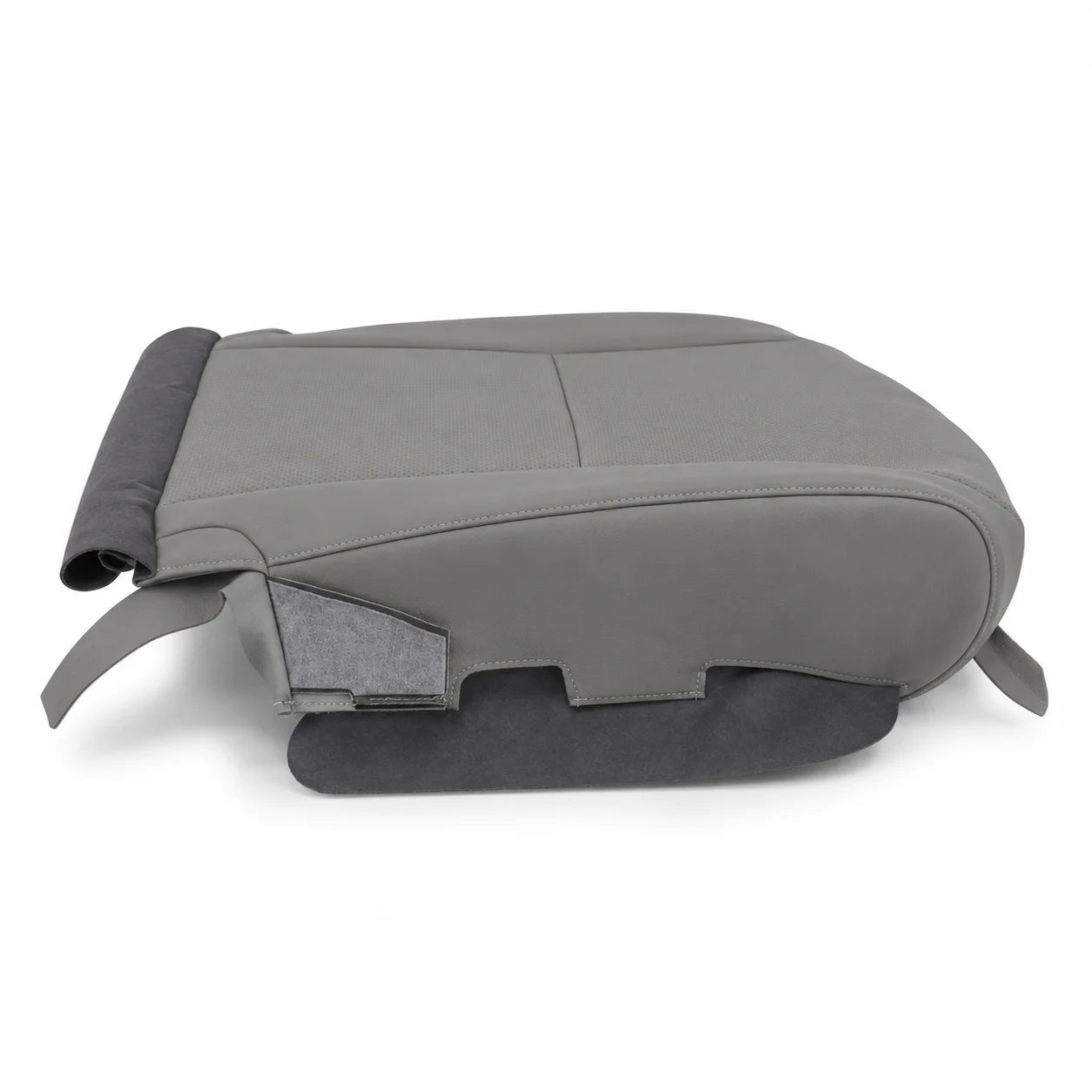 Passenger Bottom Seat Perforated Cover Gray For 2010-2015 Lexus RX350 RX450h