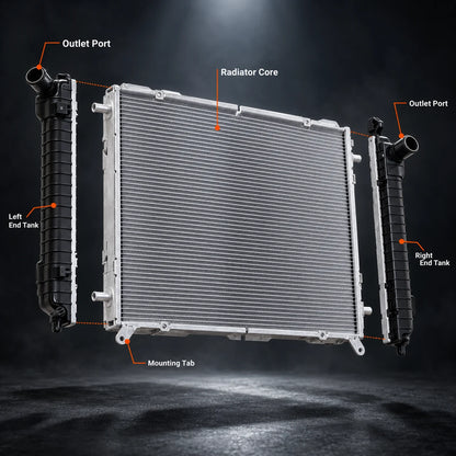 Radiator Assembly For Mercedes Benz G63 G65 463 G Wagon G Class