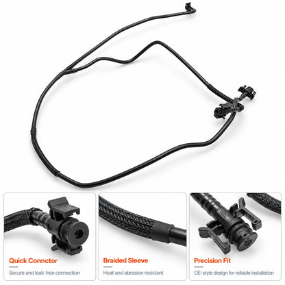 Radiator Overflow Water Tank Hose For 2013-2016 Ford Escape 2.0L L4