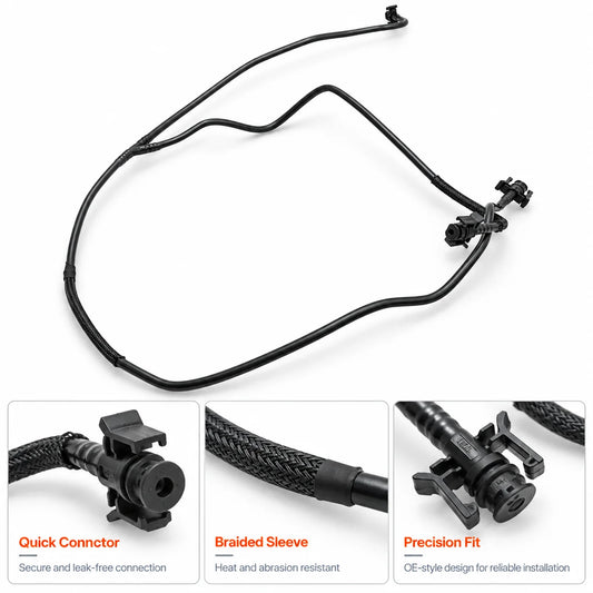 Radiator Overflow Water Tank Hose For 2013-2016 Ford Escape 2.0L L4