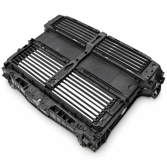 Radiator Support Black For 2022-2023 Ford Maverick L4 2.0/2.5L