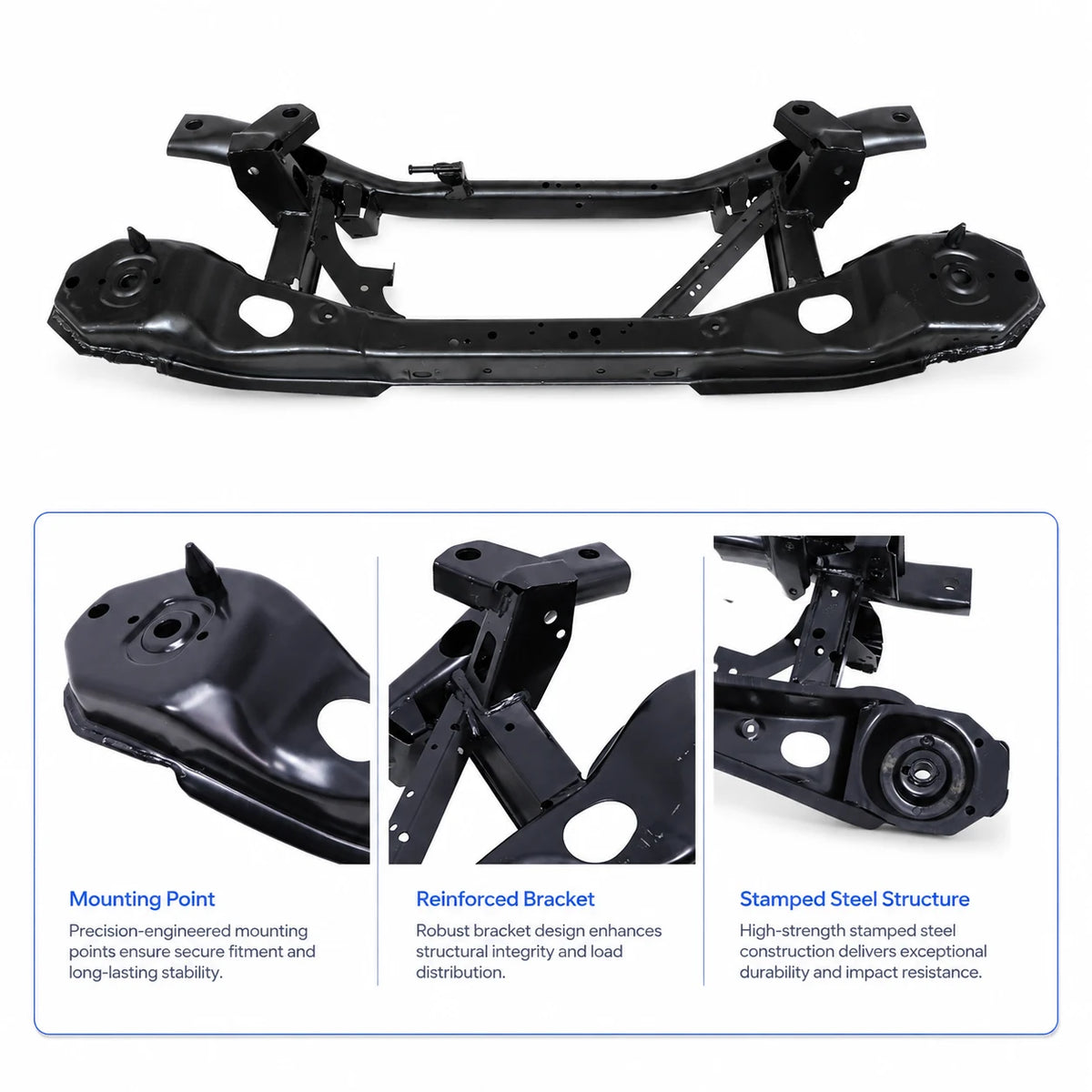 Rear Crossmember Subframe Beam with Sway Bar for 2000-2011 Ford Focus 8S4Z 5035 A
