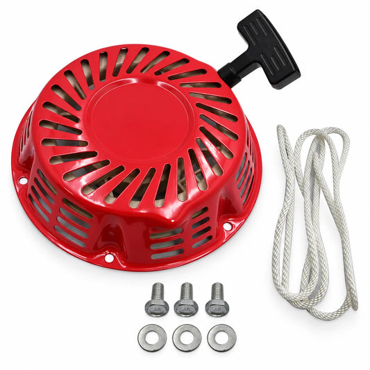 Red Recoil Pull Starter Replacement For Honda GX240 GX270 Engine Generator