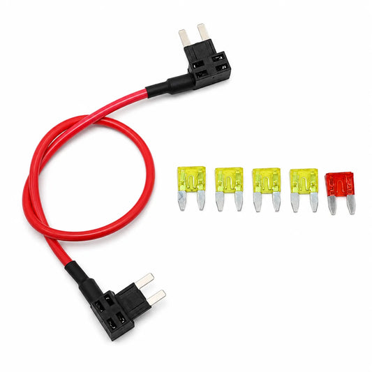 TIPM Fuel Pump Relay Bypass Cable Kit for Dodge Ram Jeep Chrysler 2008-2016 14AWG 20AMP
