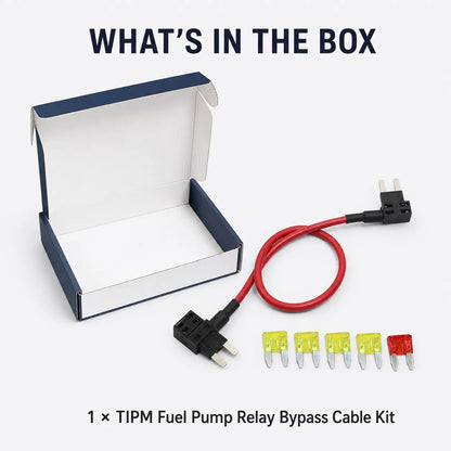 TIPM Fuel Pump Relay Bypass Cable Kit for Dodge Ram Jeep Chrysler 2008 2016 14AWG 20AMP