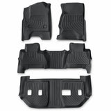 TPE 3Row Floor Mats Liner For 2015-2020 Chevy Suburban GMC Yukon XL Bucket Seats